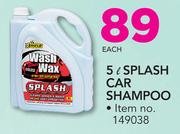 Shield 5Ltr Splash Car Shampoo