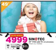 Sinotec 49" FHD LED TV STL49E3000G