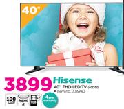 Hisense 40" FHD LED TV 40D50