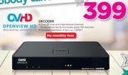 Open View HD Free Digital Satellite Decoder TV