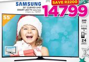 Samsung 55" UHD Curved Smart LED TV 55KU7350