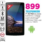Telefunken 7" 3G Pad TEL-73GIQS