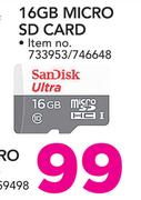 SanDisk 16GB Micro SD Card