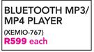 Lenco MP3 Player/MP4 Player XEMIO-767-Each