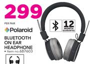 Polaroid Bluetooth On Ear Headphone-Per Pair