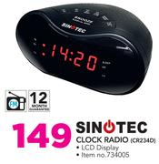 Sinotec Clock Radio CR234D