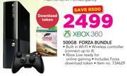 Xbox 360 500GB Forza Bundle