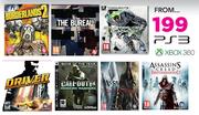 Assorted PS3/Xbox 360 Games-Each