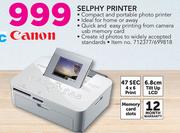Canon Selphy Printer
