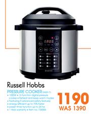 Special Russell Hobbs Pressure Cooker RHEP 7 m.guzzle .za