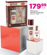 English Leather Aftershave Deodorant Gift Set-Per Set
