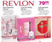Revlon pink happiness gift set deals