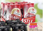 Castle Lager NRB Case-24 x 340ml Per Case