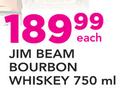 Jim Beam Bourbon Whisky-750ml