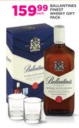 Ballantines Finest Whisky Gift Pack-Each