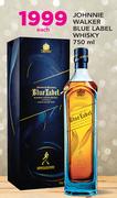 Johnnie Walker Blue Label Whisky-750ml Each