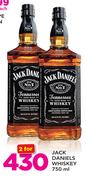Jack Daniels Whisky-2 x 750ml