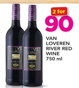 Van Loveren River Red Wine-2 x 750ml