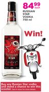 Russian Star Vodka-750ml