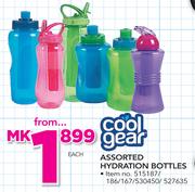 Cool gear Assorted Hydration Bottles-Each