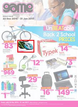 Game Malawi : Back To School (22 Dec - 31 Jan 2017), page 1