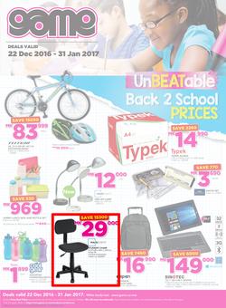 Game Malawi : Back To School (22 Dec - 31 Jan 2017), page 1