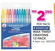 Staedtler Wax Twist Crayons 12 Pack-Per Pack