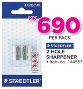 Staedtler 2 Hole Sharpener-Per Pack