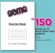 Game Book A5 72 Page Feint And Margin