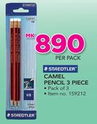 Staedtler Camel Pencil 3 Piece-Per Pack