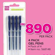 Simple Choice 4 pack Gel Pens-Per Pack