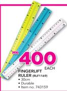 Simple Choice 30cm Fingerlift Ruler RLF1169-Each