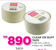 Simple Choice Clear Or Buff Economy Tape 12mmx30m-Each