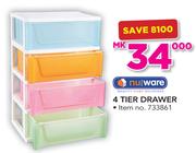 Nuware 4 Tier Drawer
