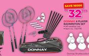 Donnay 4 Player Badminton Set