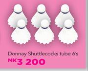 Donnay Shuttlecocks Tube-6's