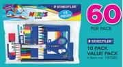 Staedtler 10 Pack Value Pack-Per Pack