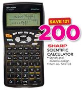 Sharp Scientific Calculator