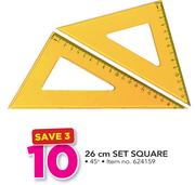 26Cm Set Square
