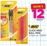 BIC Click Med Ball Pen-Each