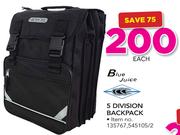 Blue Juice 5 Division Backpack