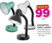 Assorted Desk Lamps-Each