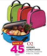 O2 Kiddies Lunch Bags-Each