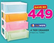 Nu Ware 4 Tier Drawer
