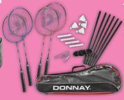 Donnay 4 Player Badminton Set