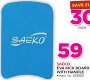 Saeko Eva Kick Board With Handle