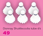Donnay Shuttlecocks Tube-6's