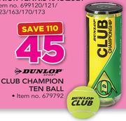 Dunlop Club Champion Ten Ball