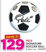 Pele Signature Soccer Ball