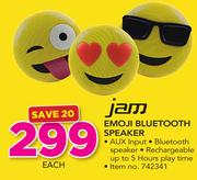 Jam Emoji Bluetooth Speaker-Each
